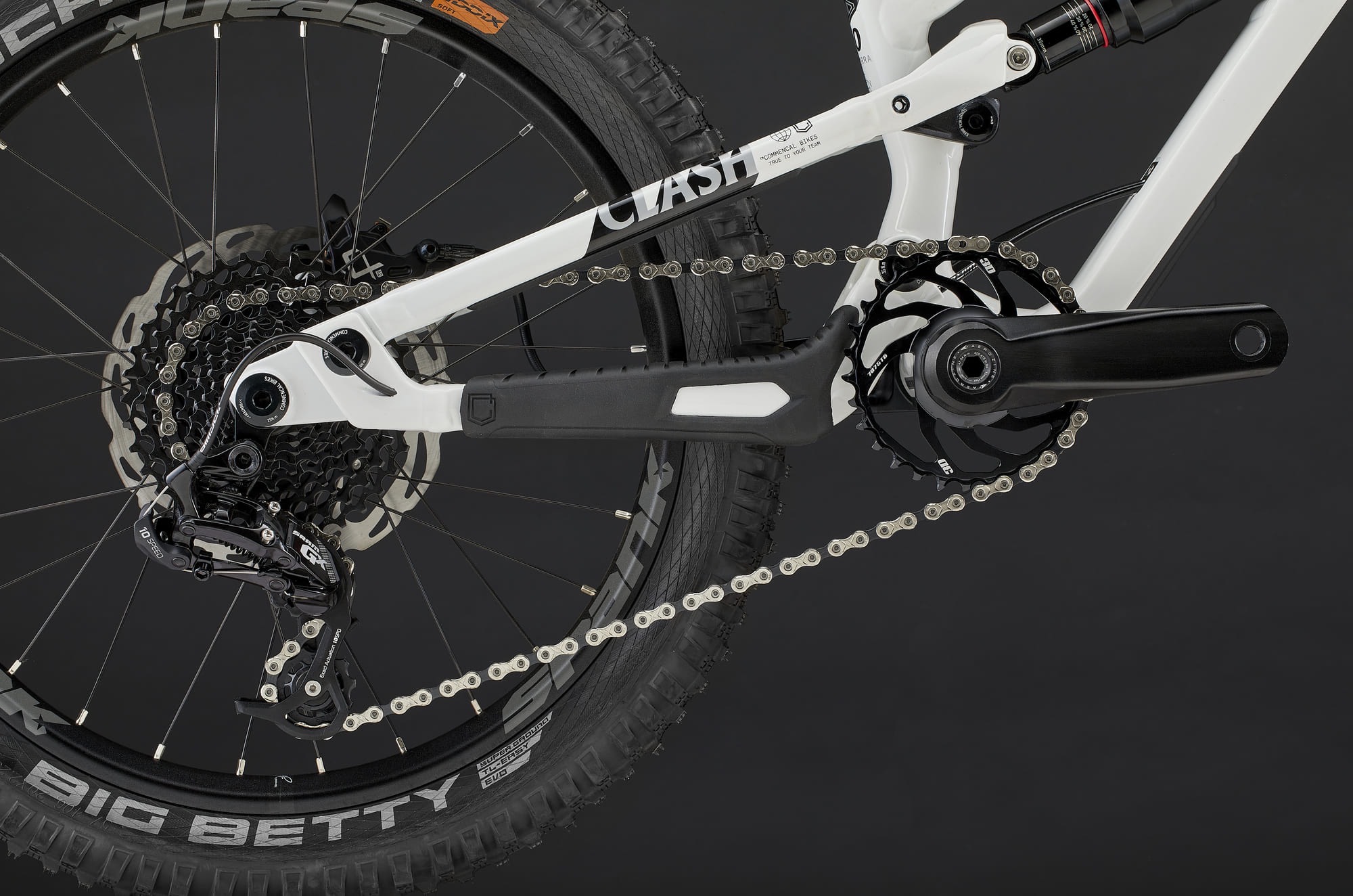COMMENCAL CLASH 20 V2 PURE WHITE (115 - 130 CM)