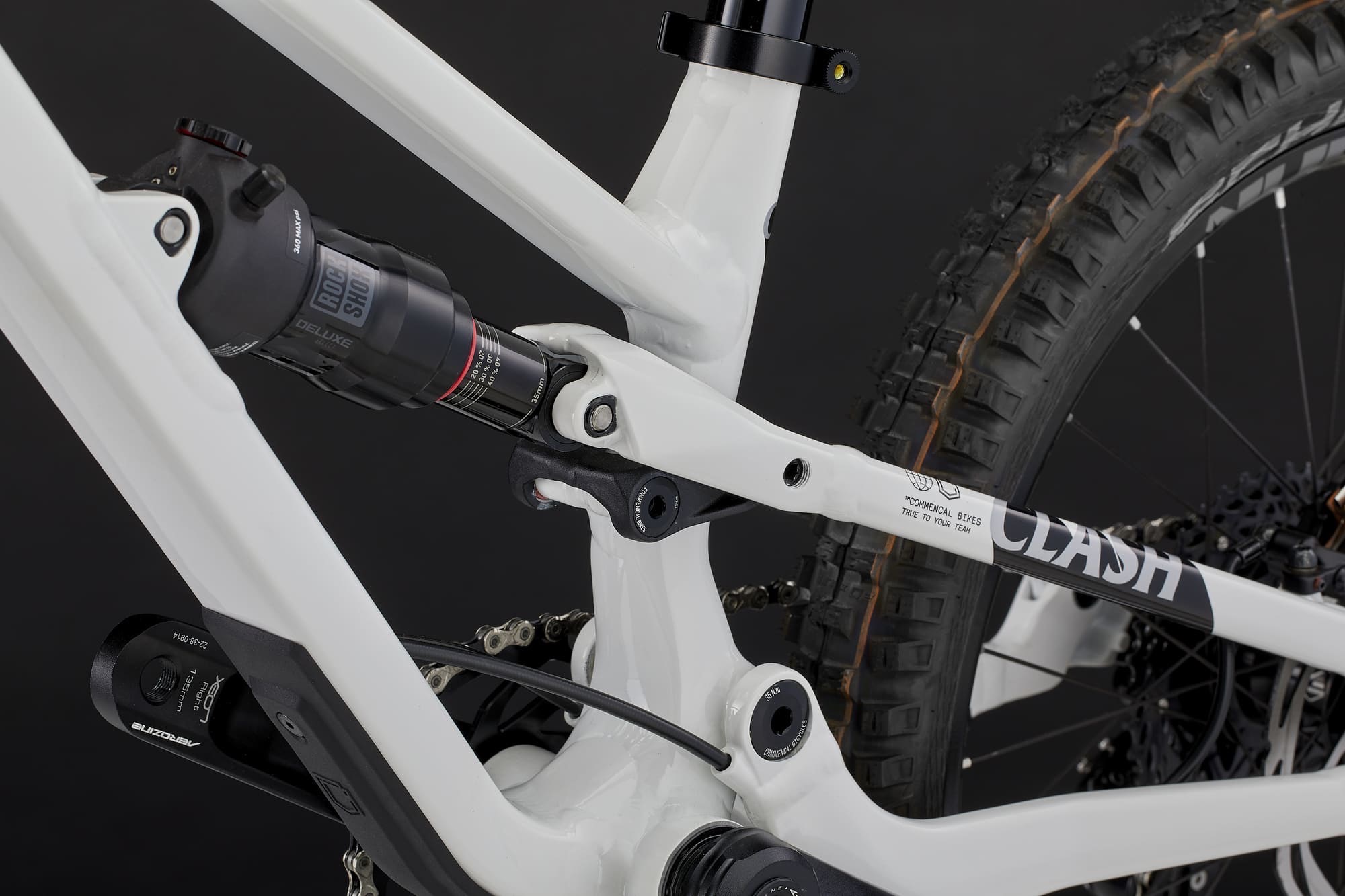 COMMENCAL CLASH 20 V2 PURE WHITE (115 - 130 CM)