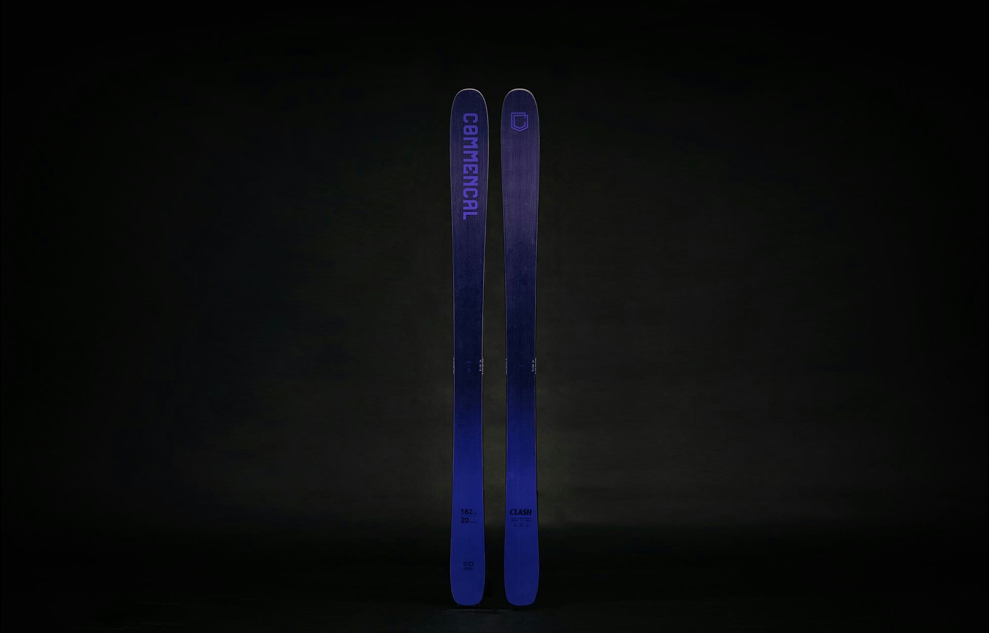 COMMENCAL CLASH PURPLE SKIS