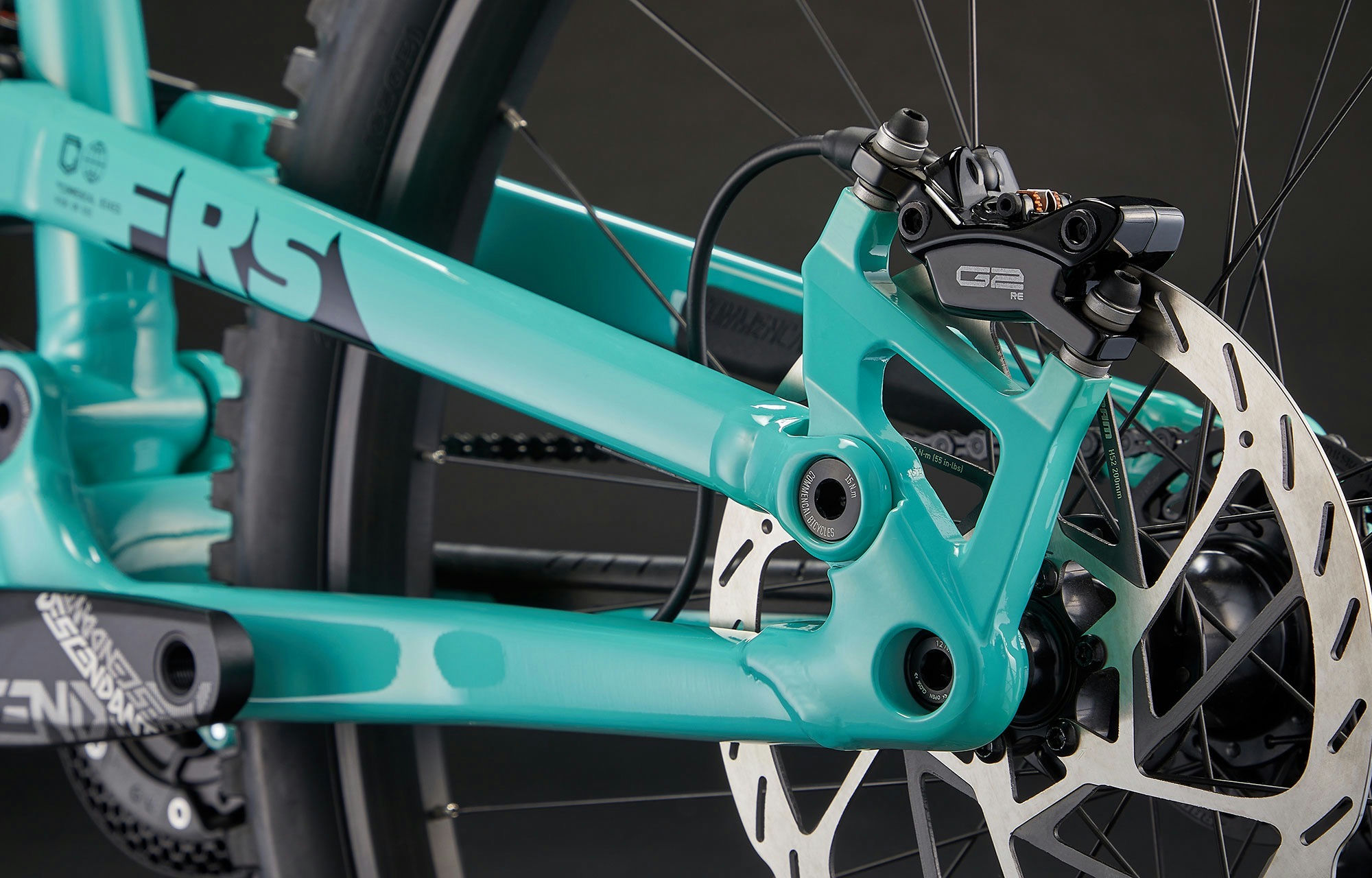 COMMENCAL FRS RIDE EMERALD GREEN