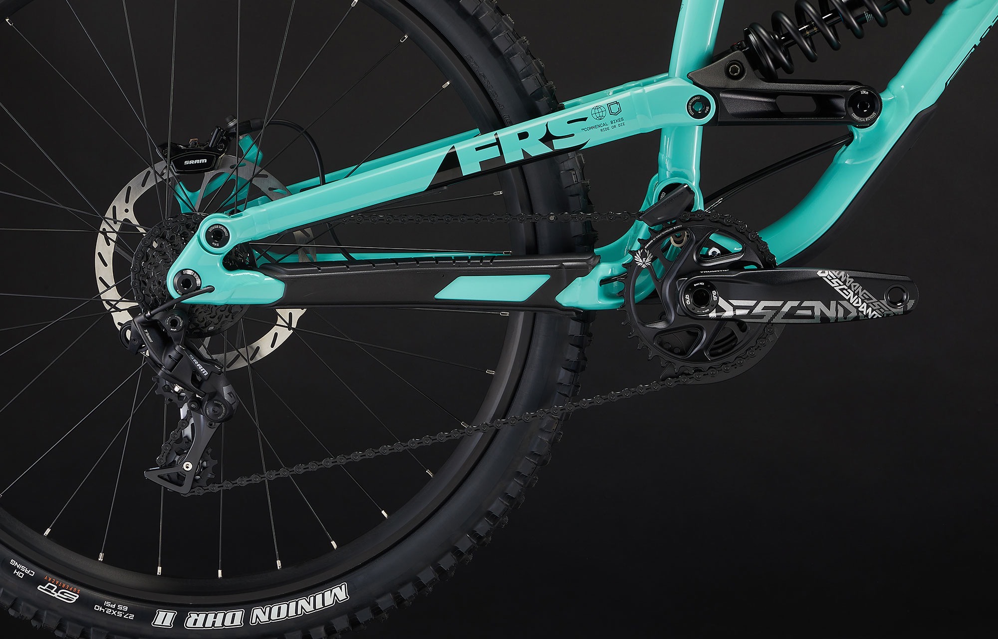 COMMENCAL FRS RIDE EMERALD GREEN