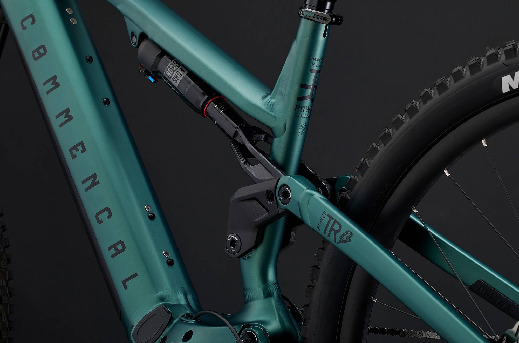 COMMENCAL META POWER TR BOSCH RIDE METALLIC GREEN