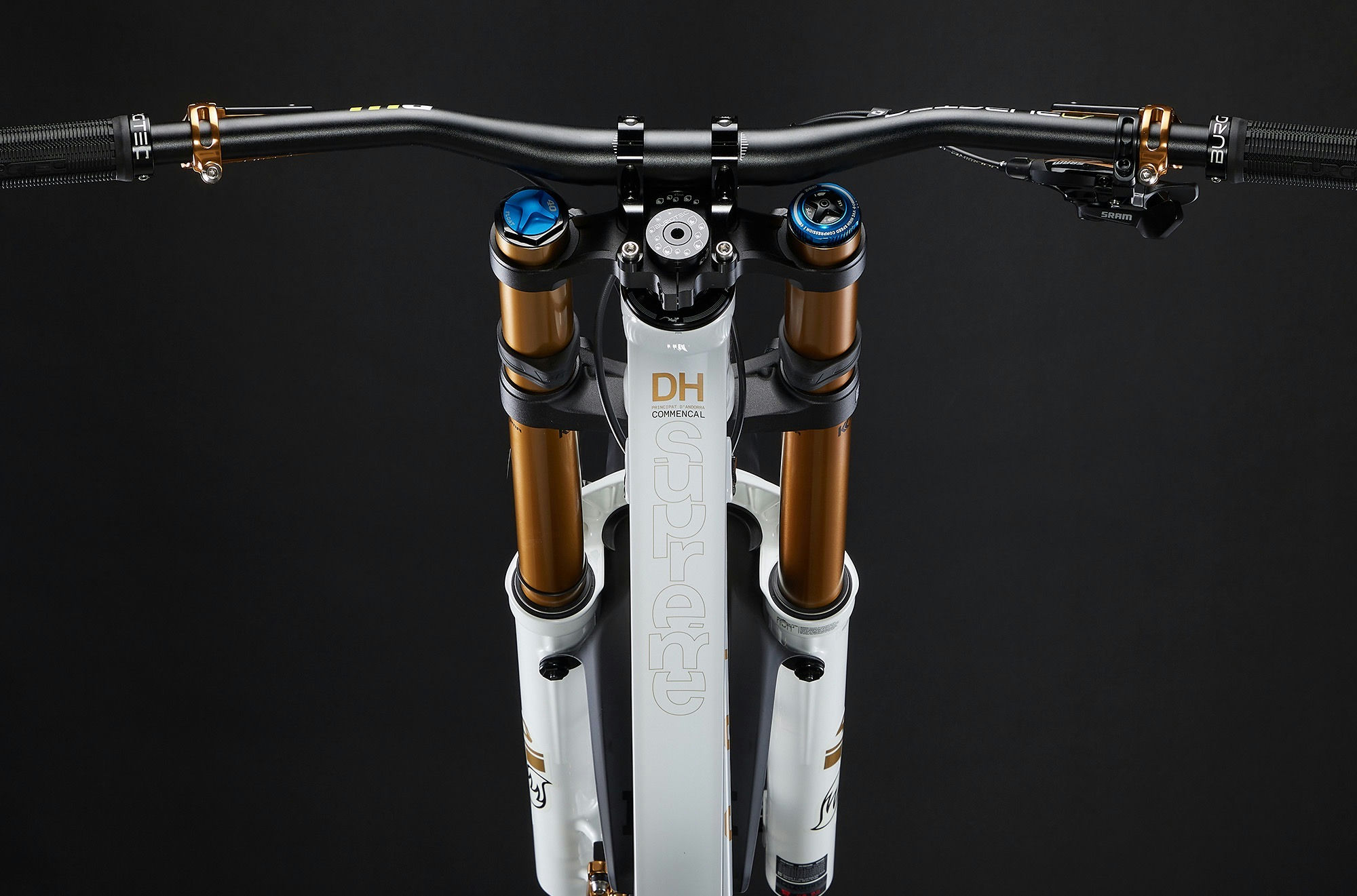 COMMENCAL SUPREME DH V5 SIGNATURE LTD PURE WHITE