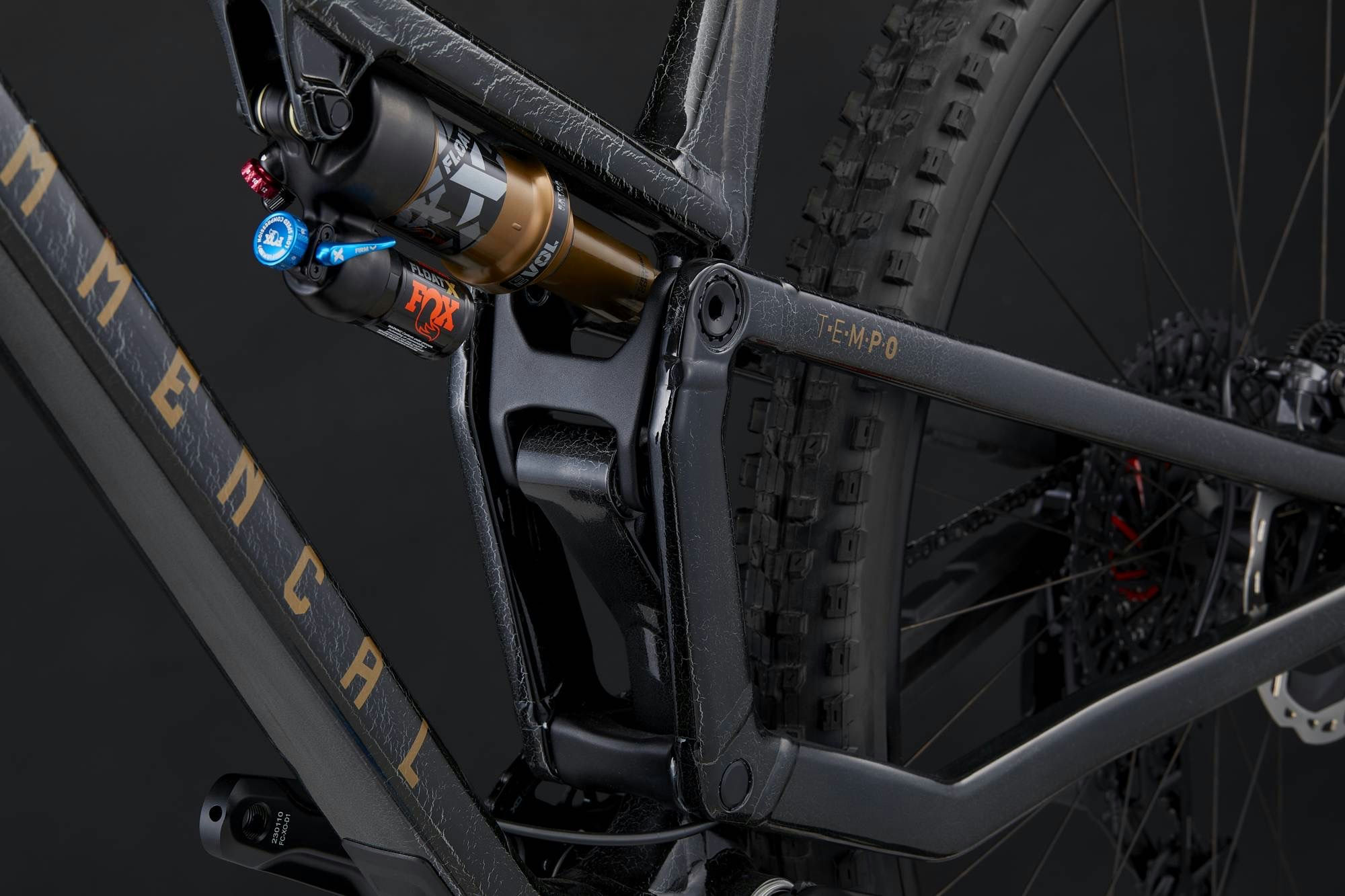 COMMENCAL T.E.M.P.O. T-TYPE CRACKLED BLACK