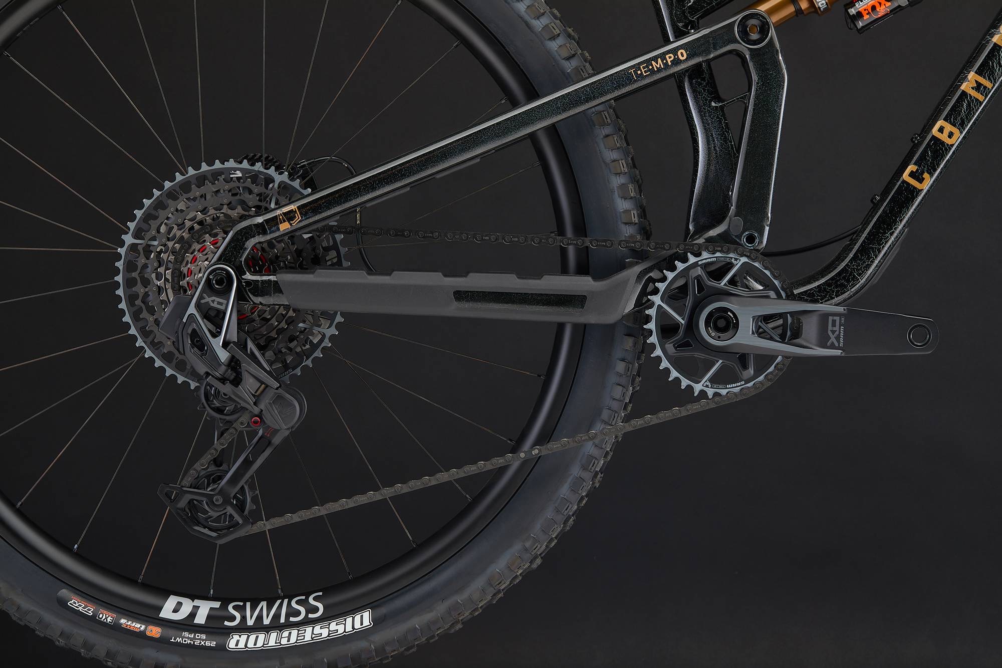 COMMENCAL T.E.M.P.O. T-TYPE CRACKLED BLACK