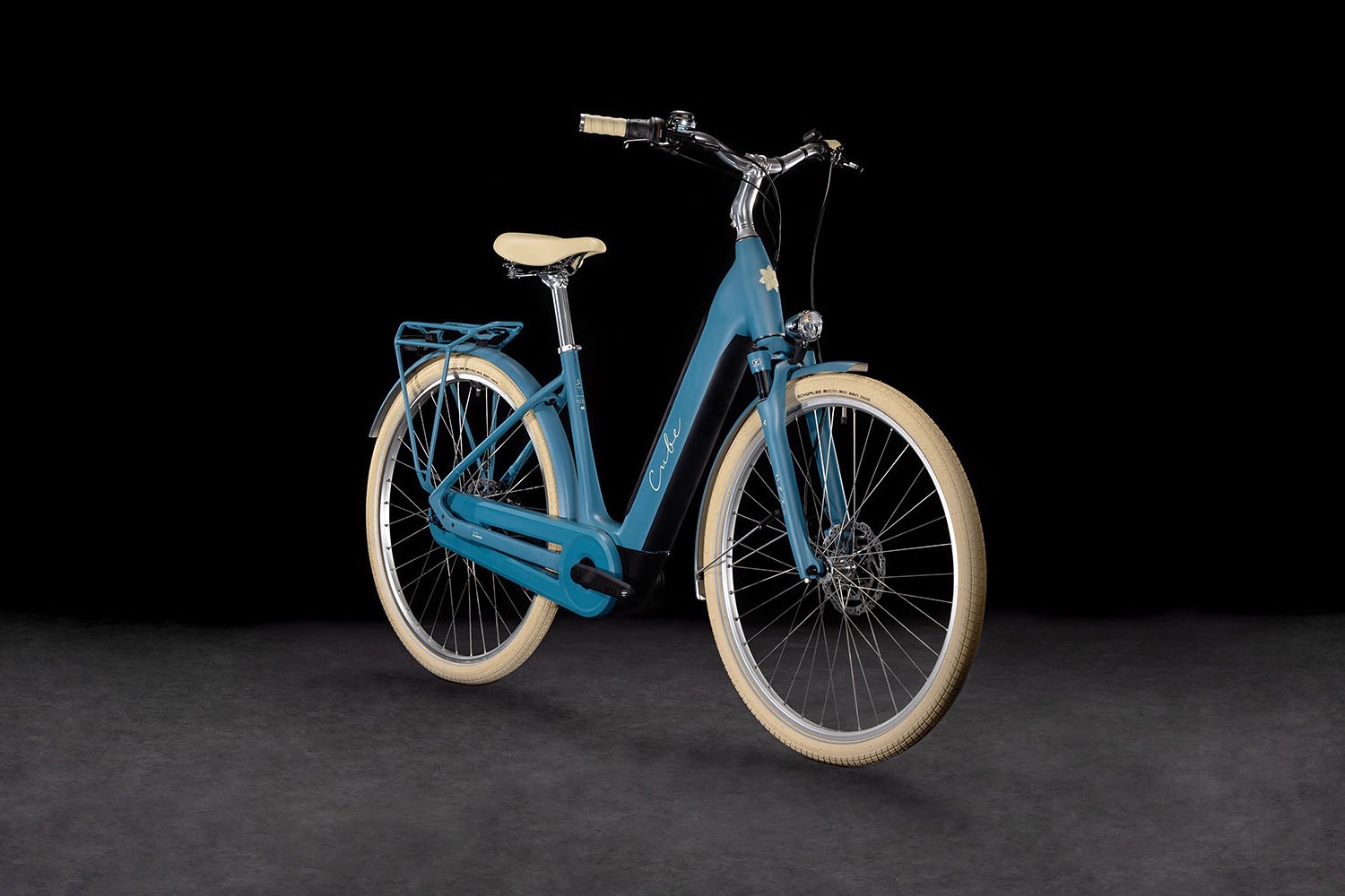 Cube Ella Hybrid 500 sphereblue´n´creme