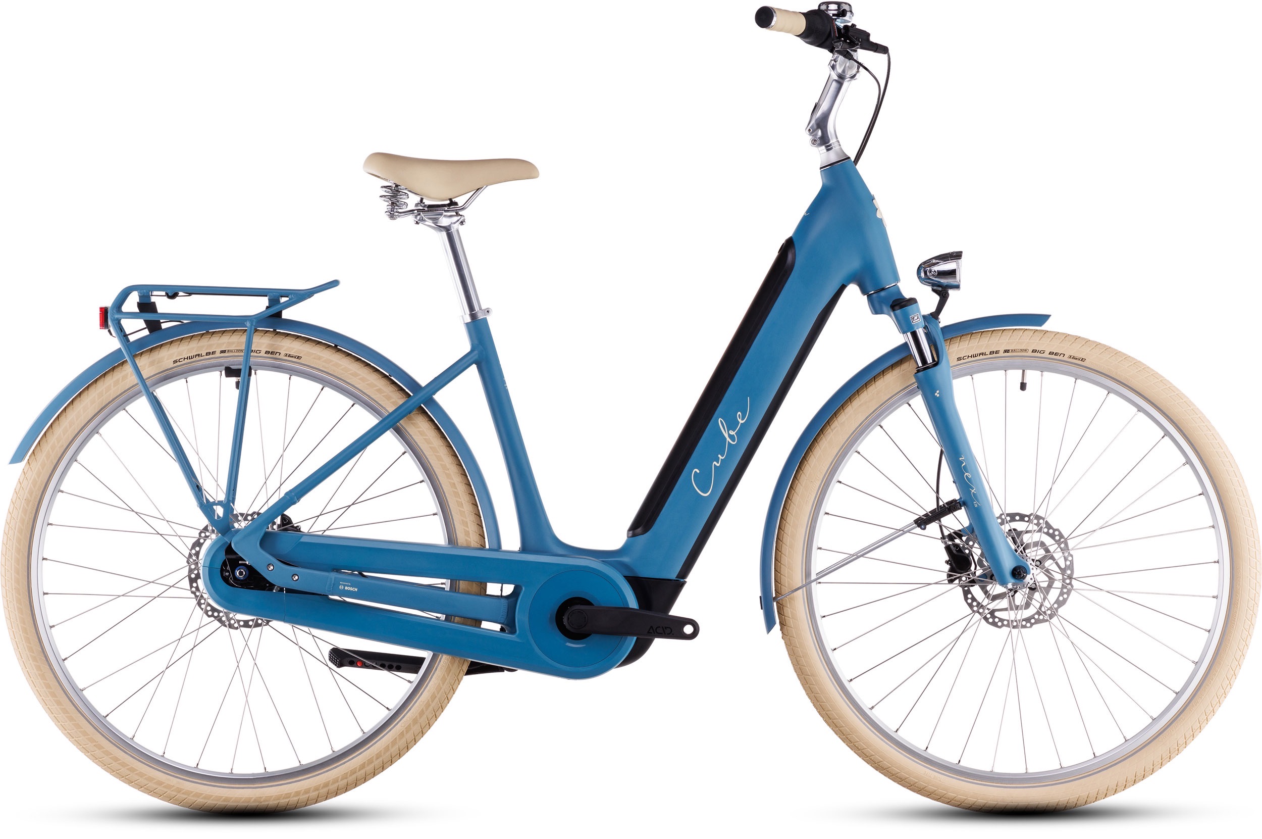 Cube Ella Hybrid 500 sphereblue´n´creme
