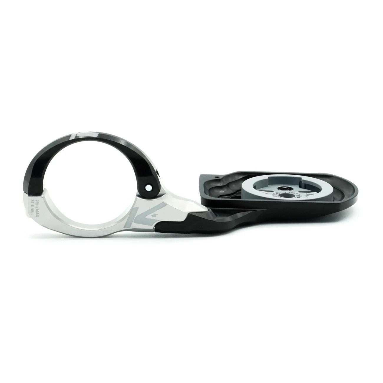 K-EDGE WAHOO BOLT 2.0 AERO RACE MOUNT 31.8mm BLACK