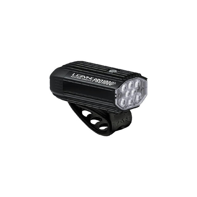 LEZYNE MICRO DRIVE PRO 1000+ FRONT BLACK