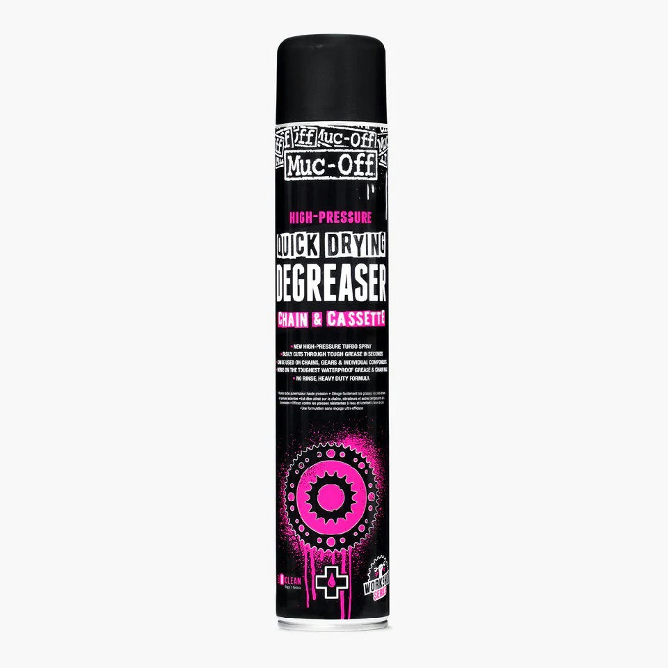 MUC-OFF HIGH-PRESSURE QUICK DRYING DEGREASER- CHAIN &amp; CASSETTE- 750ml