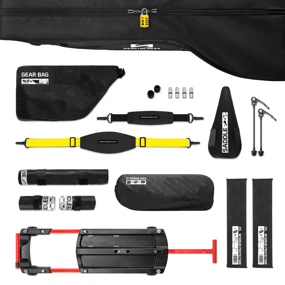 SCICON AEROCOMFORT 3.0 ROAD BIKE TRAVEL BAG / TDF