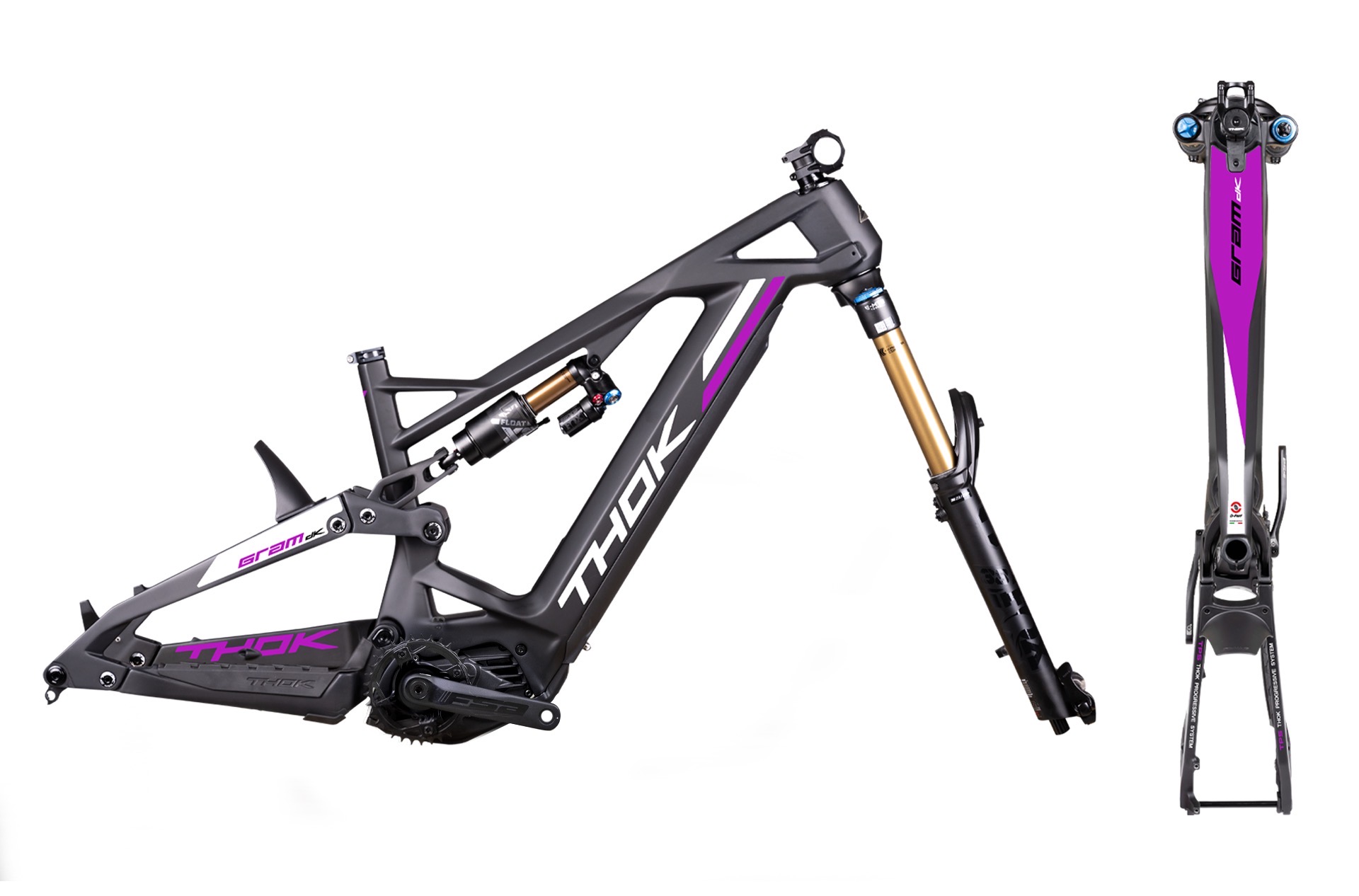 WHITE-PURPLE-BLACK