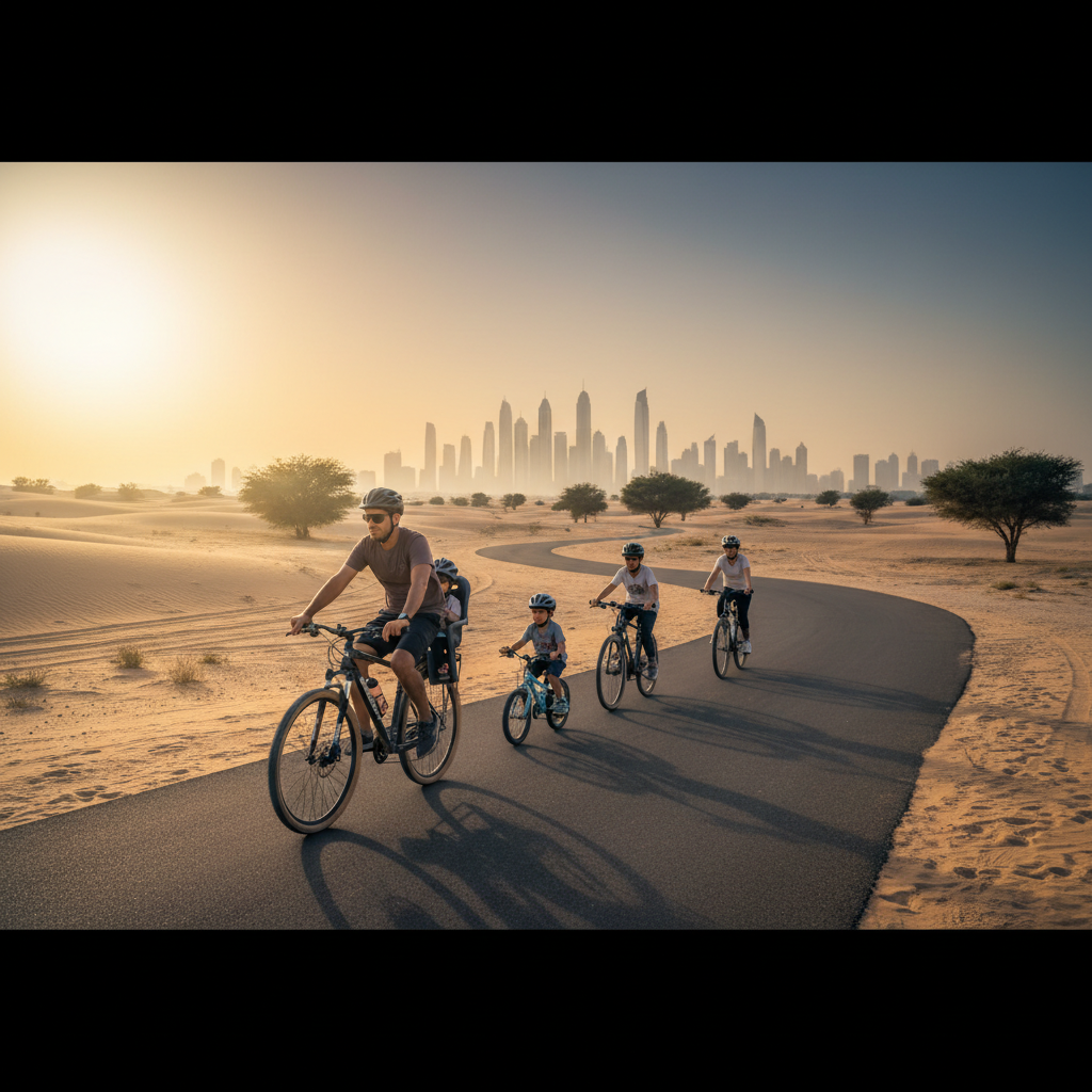 Mushrif Park Cycle Track: Hidden Gem for Families