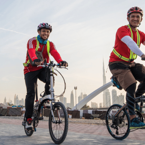 Cycling in Dubai