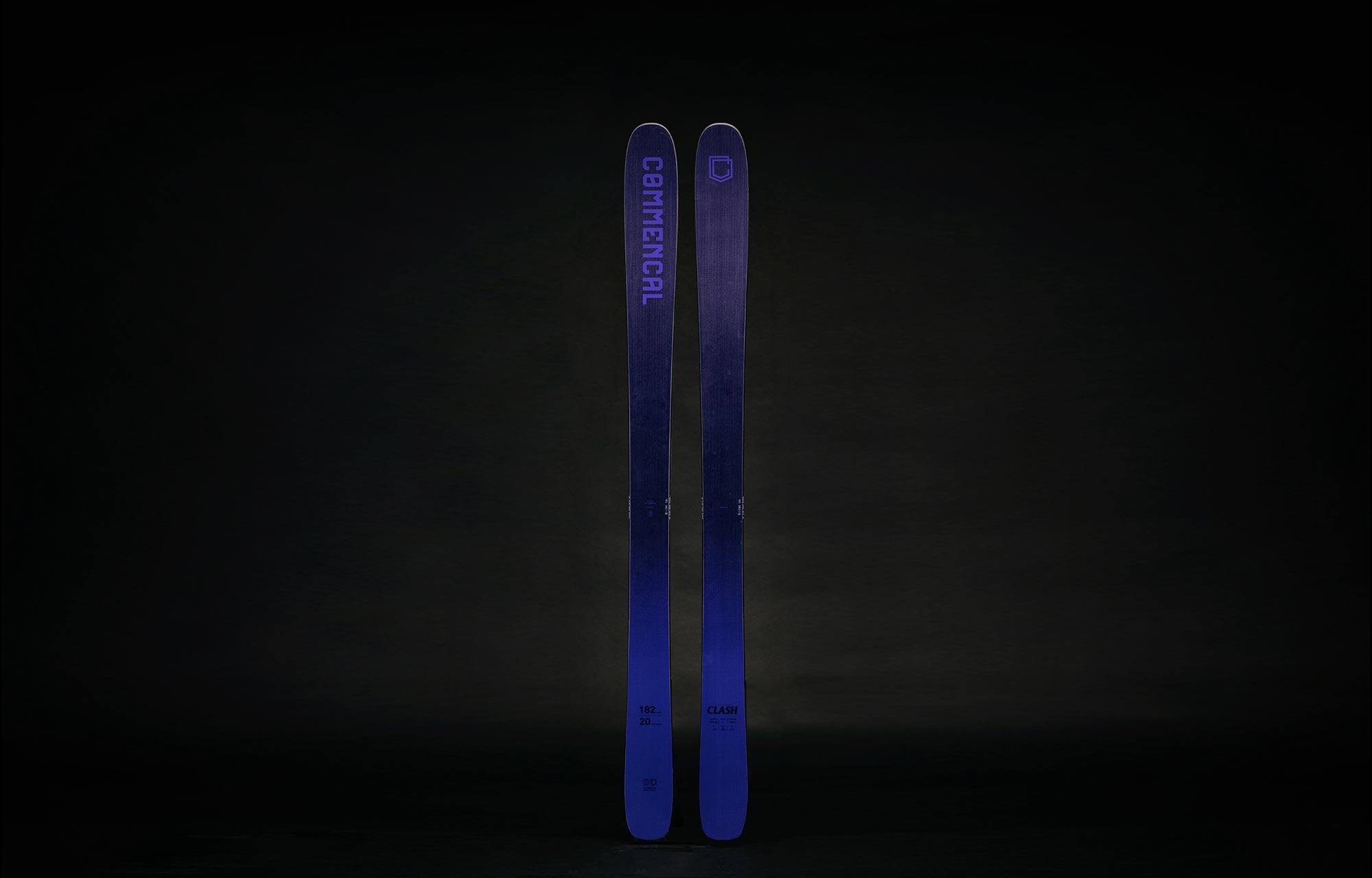 COMMENCAL CLASH PURPLE SKIS
