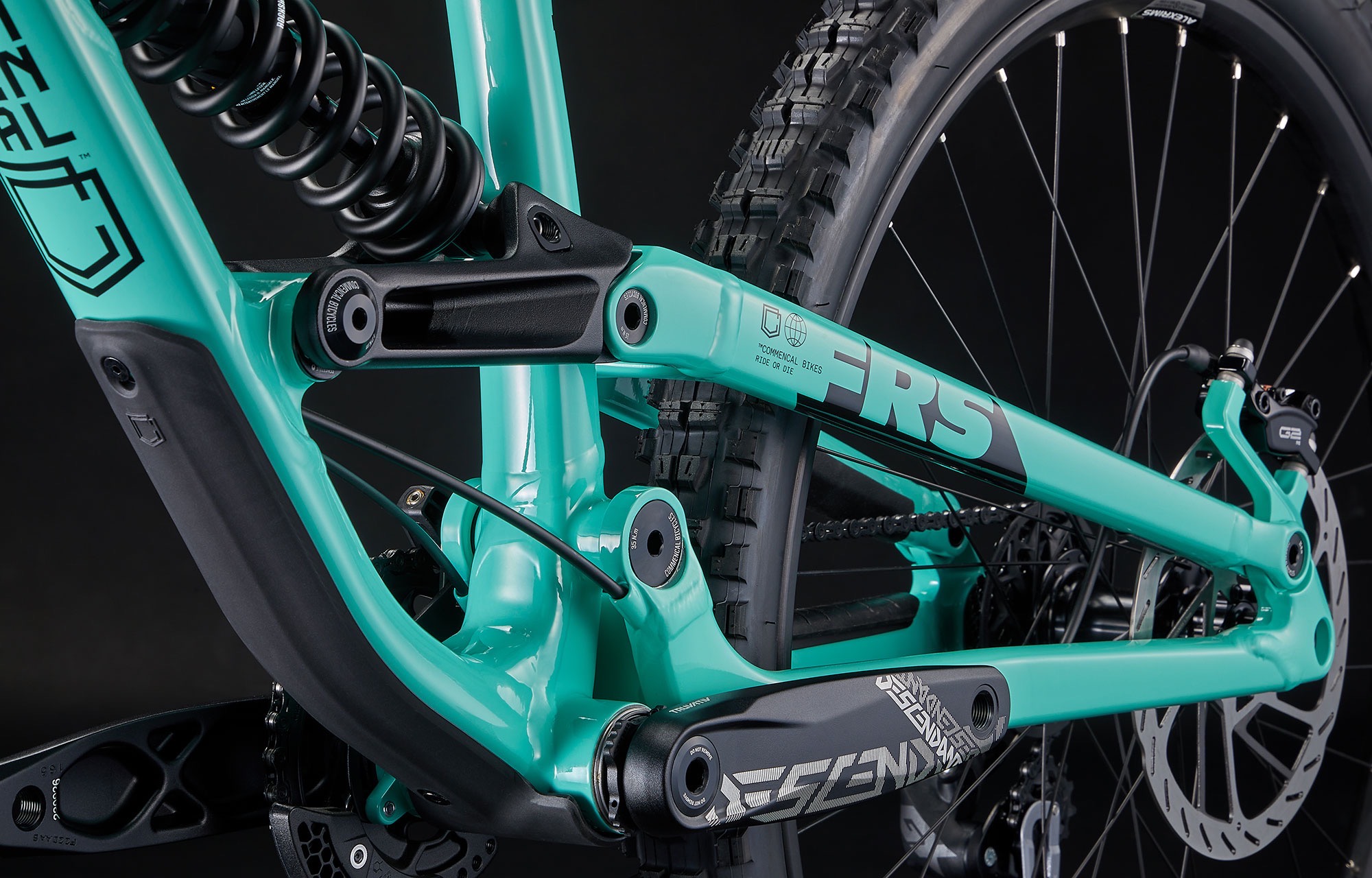 COMMENCAL FRS RIDE EMERALD GREEN