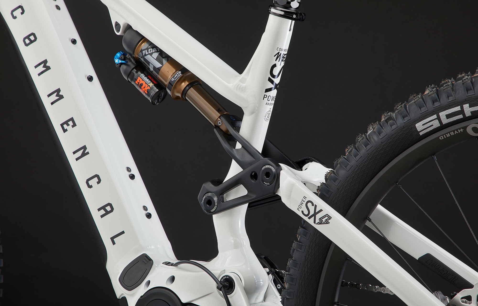 COMMENCAL META POWER SX BOSCH SIGNATURE PURE WHITE