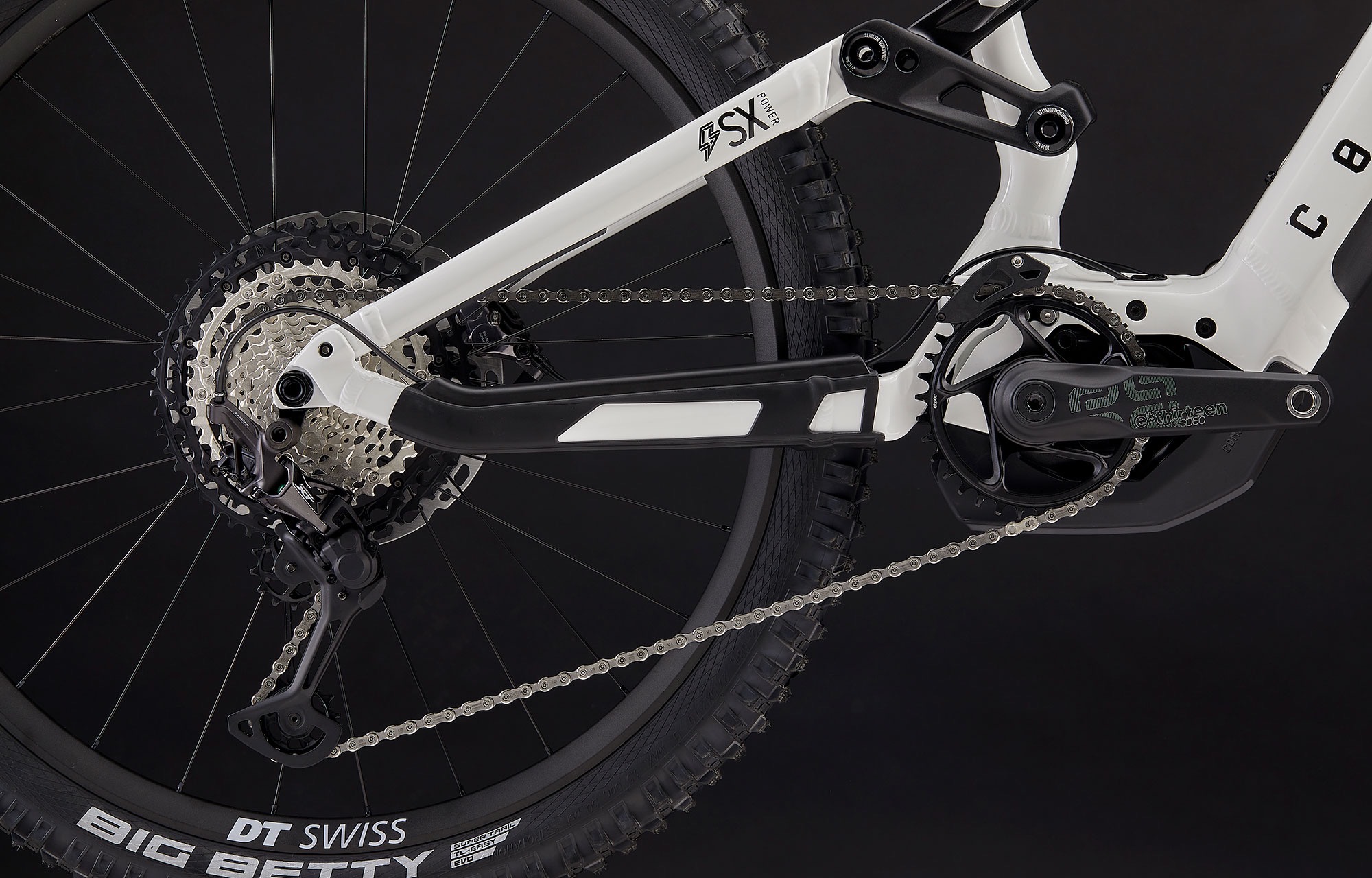 COMMENCAL META POWER SX BOSCH SIGNATURE PURE WHITE