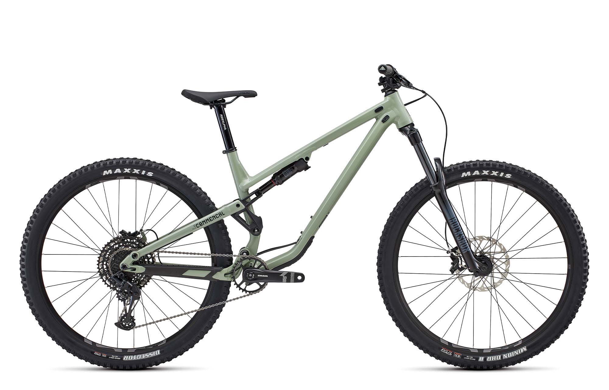 COMMENCAL META TR V4 ORIGIN HERITAGE GREEN