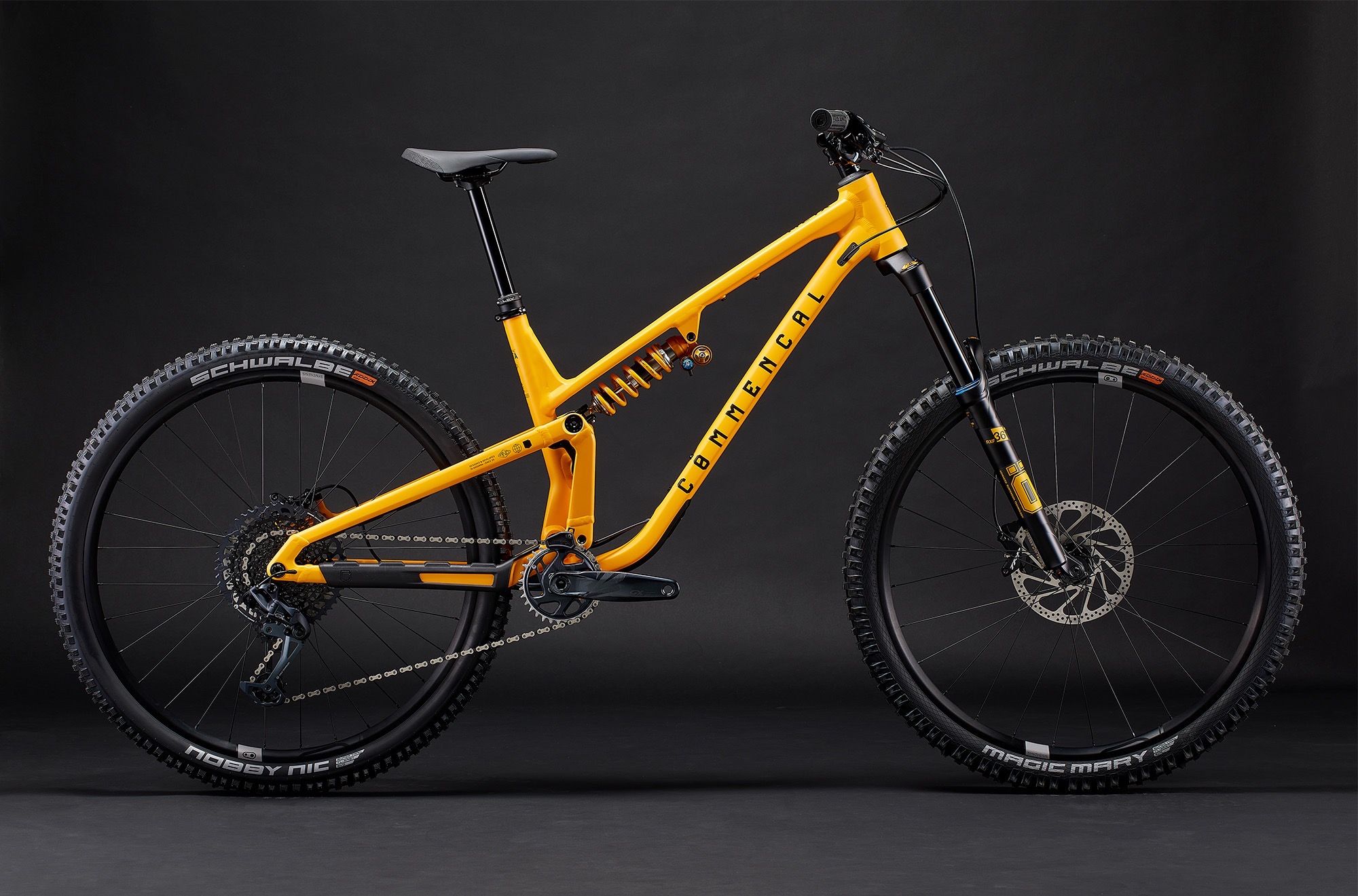 COMMENCAL META V5 OHLINS EDITION YELLOW