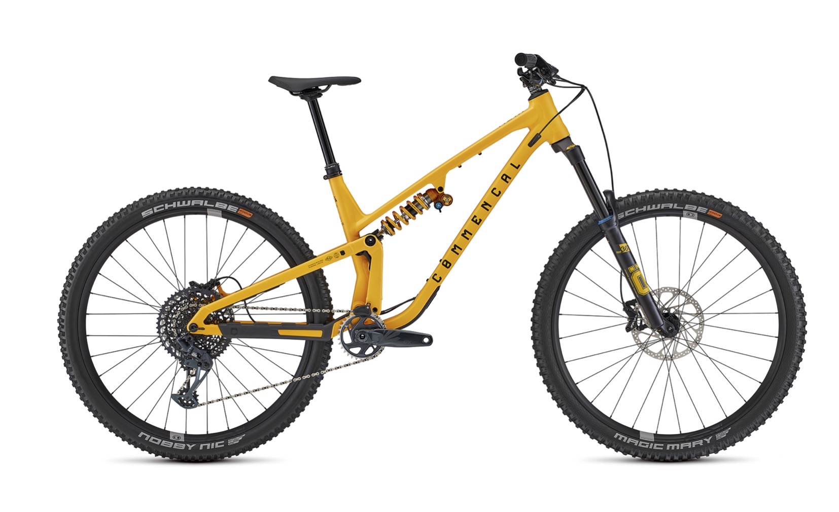 COMMENCAL META V5 OHLINS EDITION YELLOW