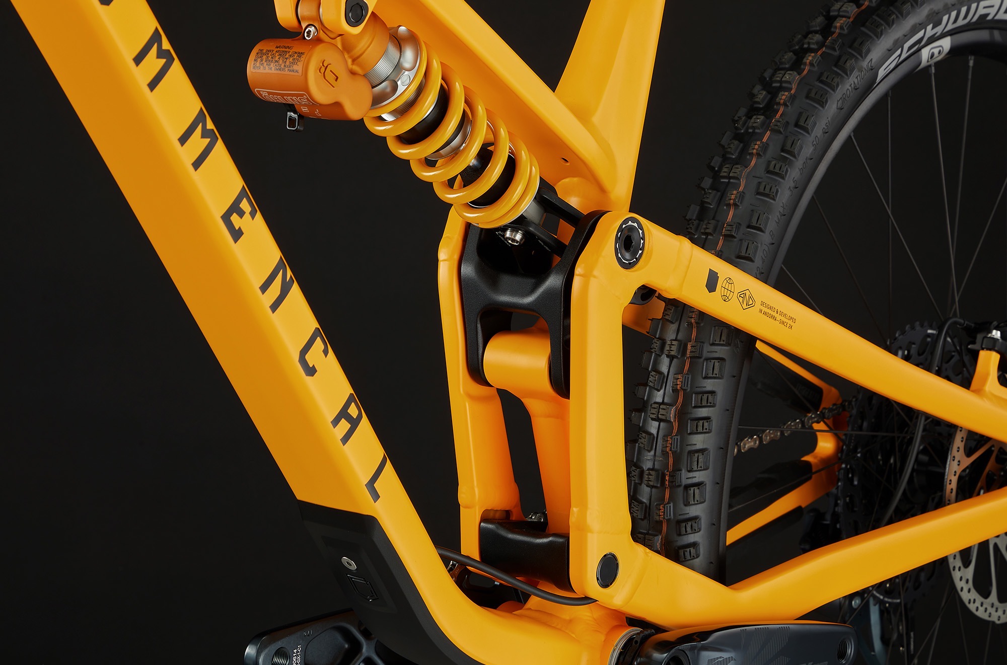 COMMENCAL META V5 OHLINS EDITION YELLOW