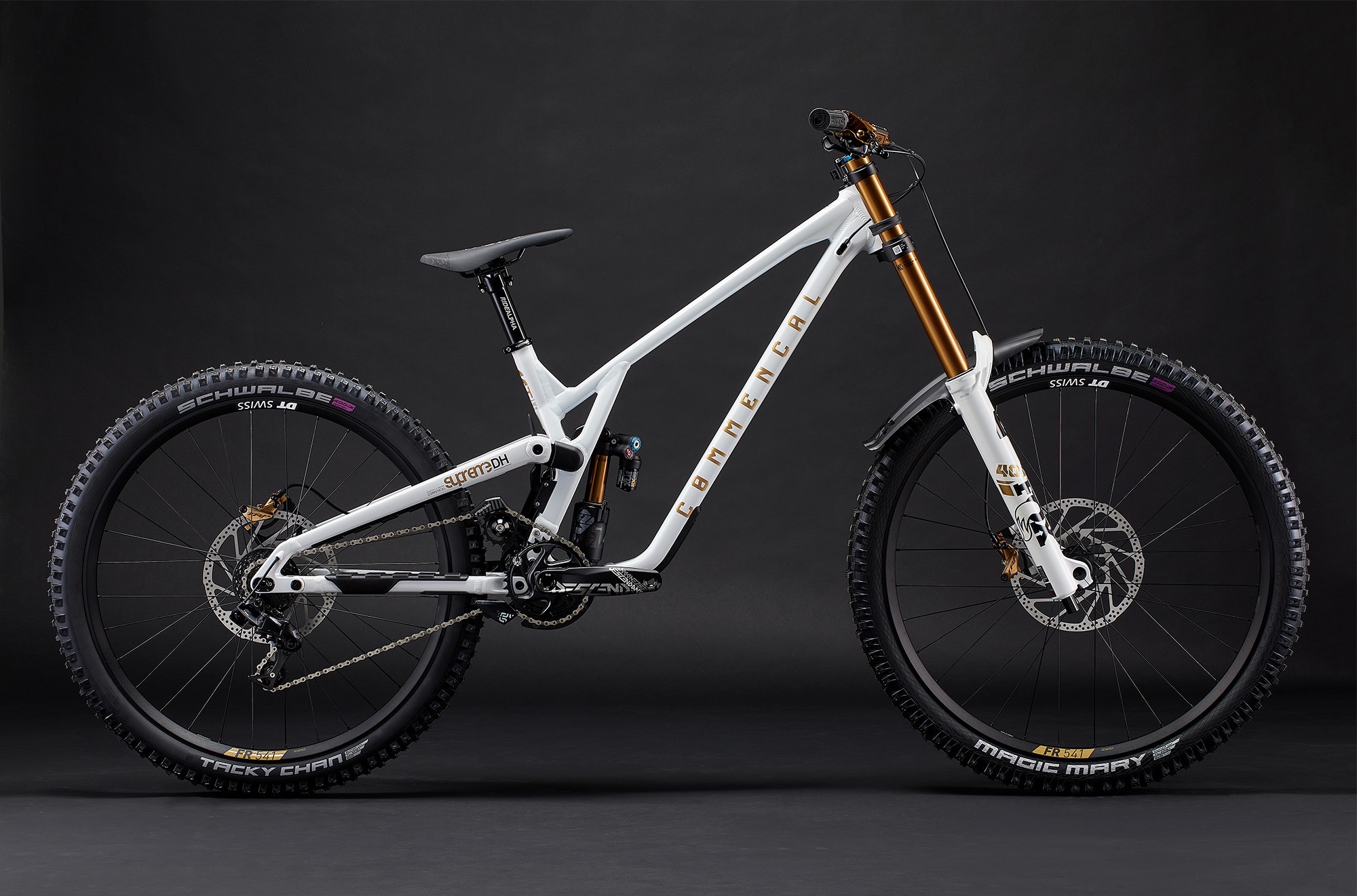COMMENCAL SUPREME DH V5 SIGNATURE LTD PURE WHITE