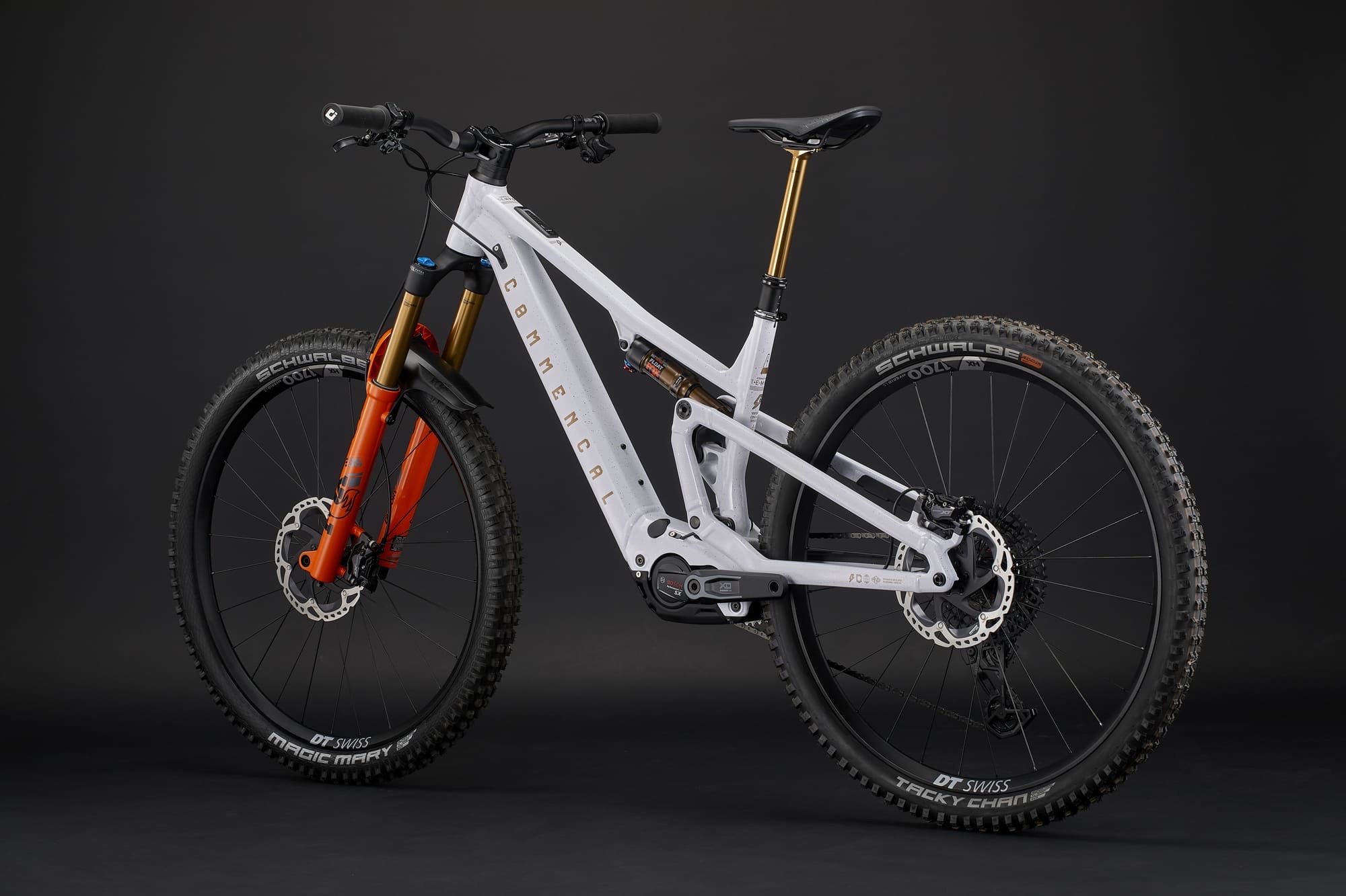 COMMENCAL T.E.M.P.O. POWER SIGNATURE GLITTERY WHITE