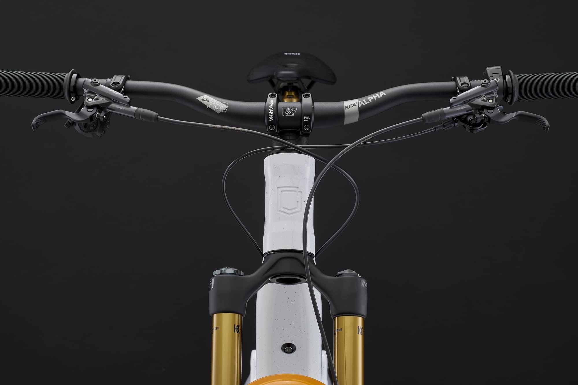 COMMENCAL T.E.M.P.O. POWER SIGNATURE GLITTERY WHITE