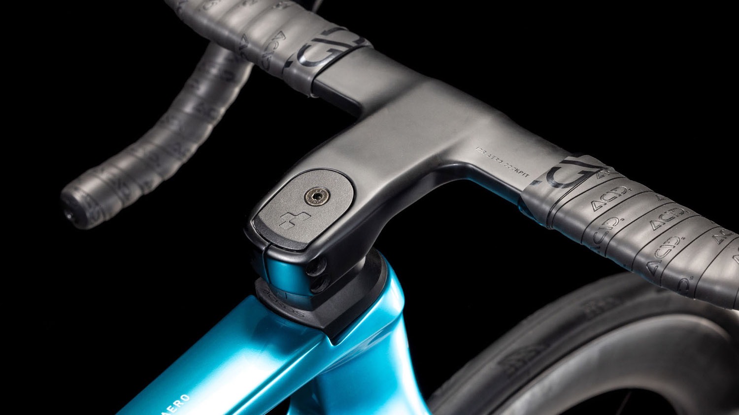 Cube Litening AERO C:68X SLX chromeblue´n´liquidblue