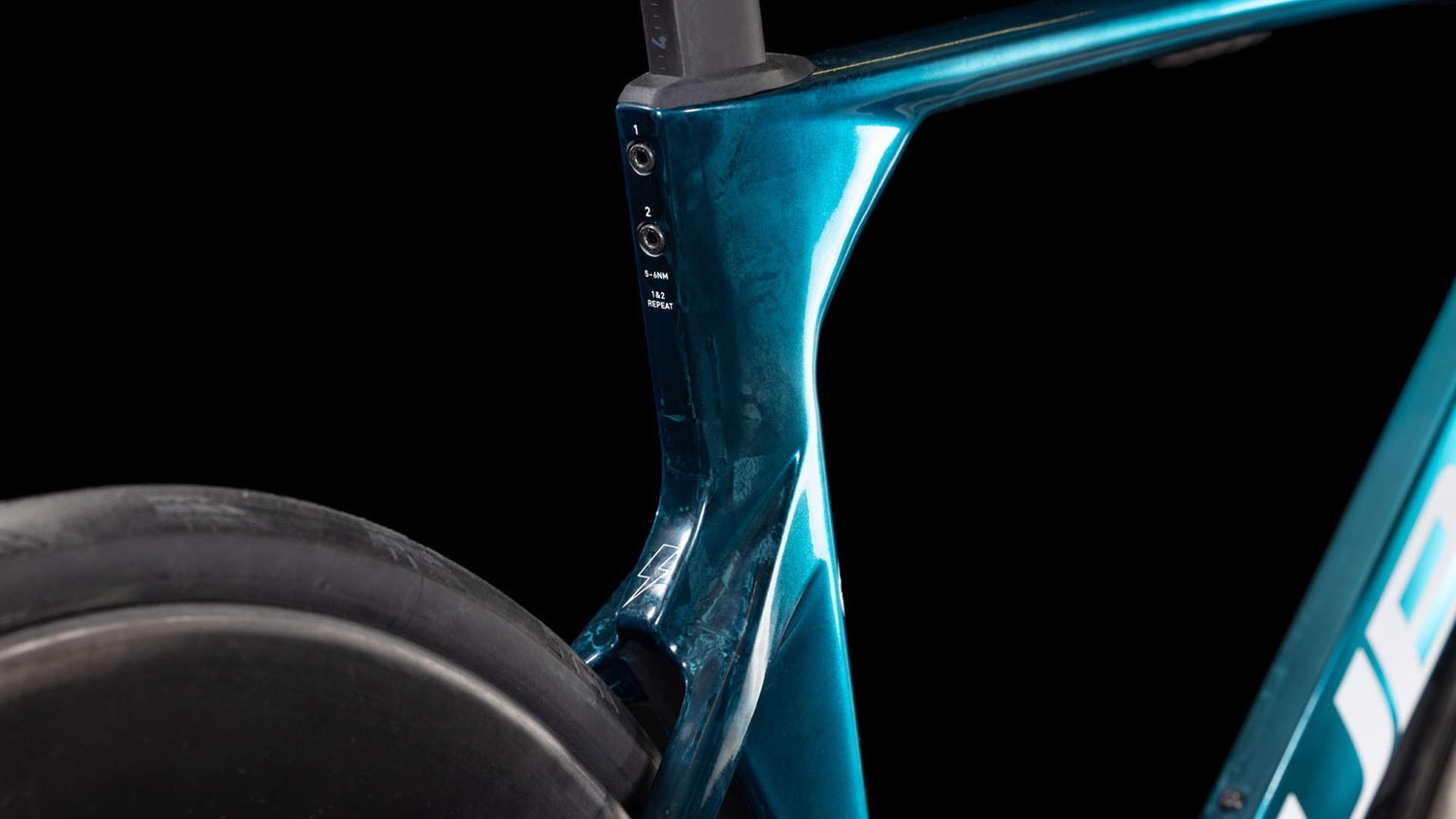 Cube Litening AERO C:68X SLX chromeblue´n´liquidblue