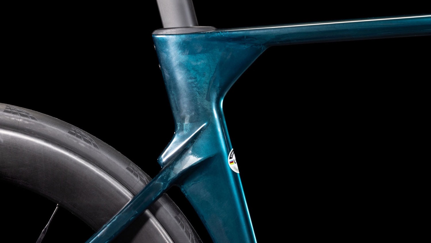 Cube Litening AERO C:68X SLX chromeblue´n´liquidblue