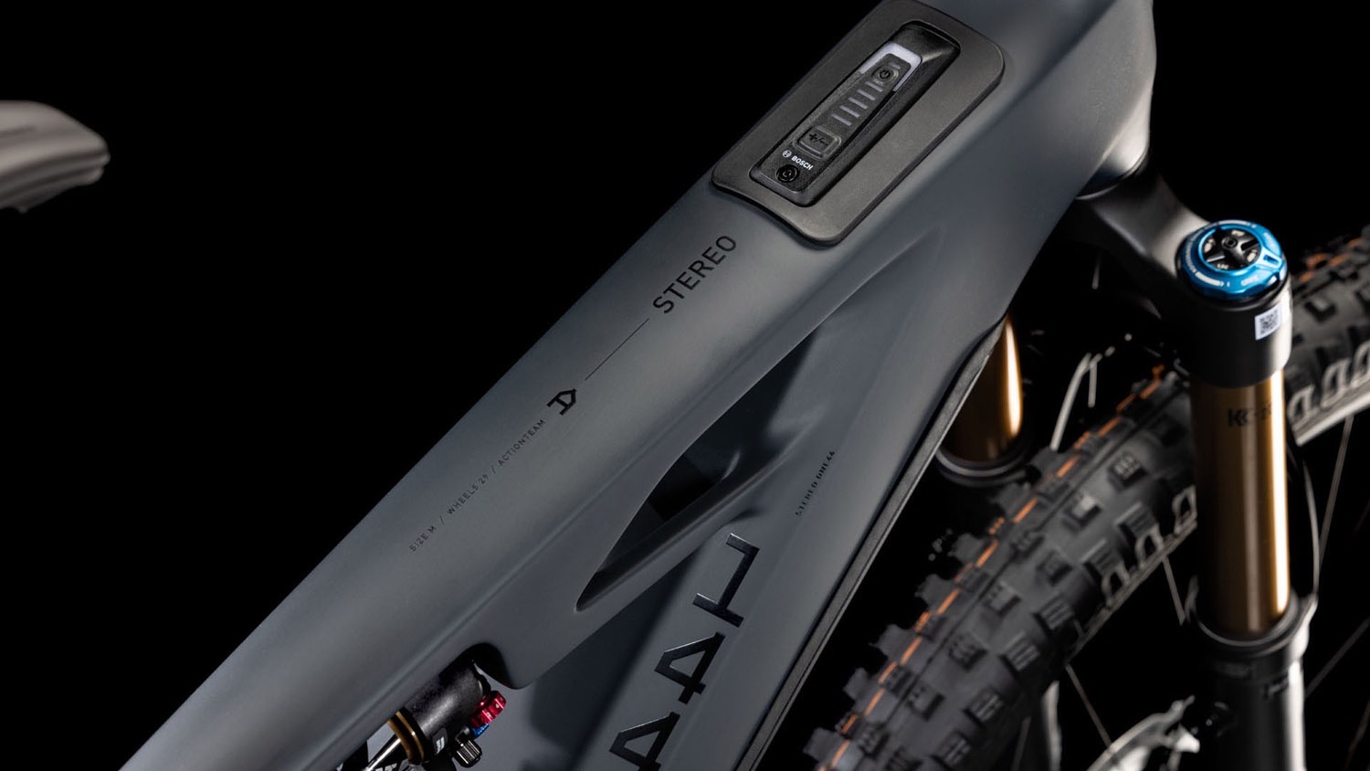 Cube Stereo Hybrid ONE44 HPC AT 800 carbon´n´gold