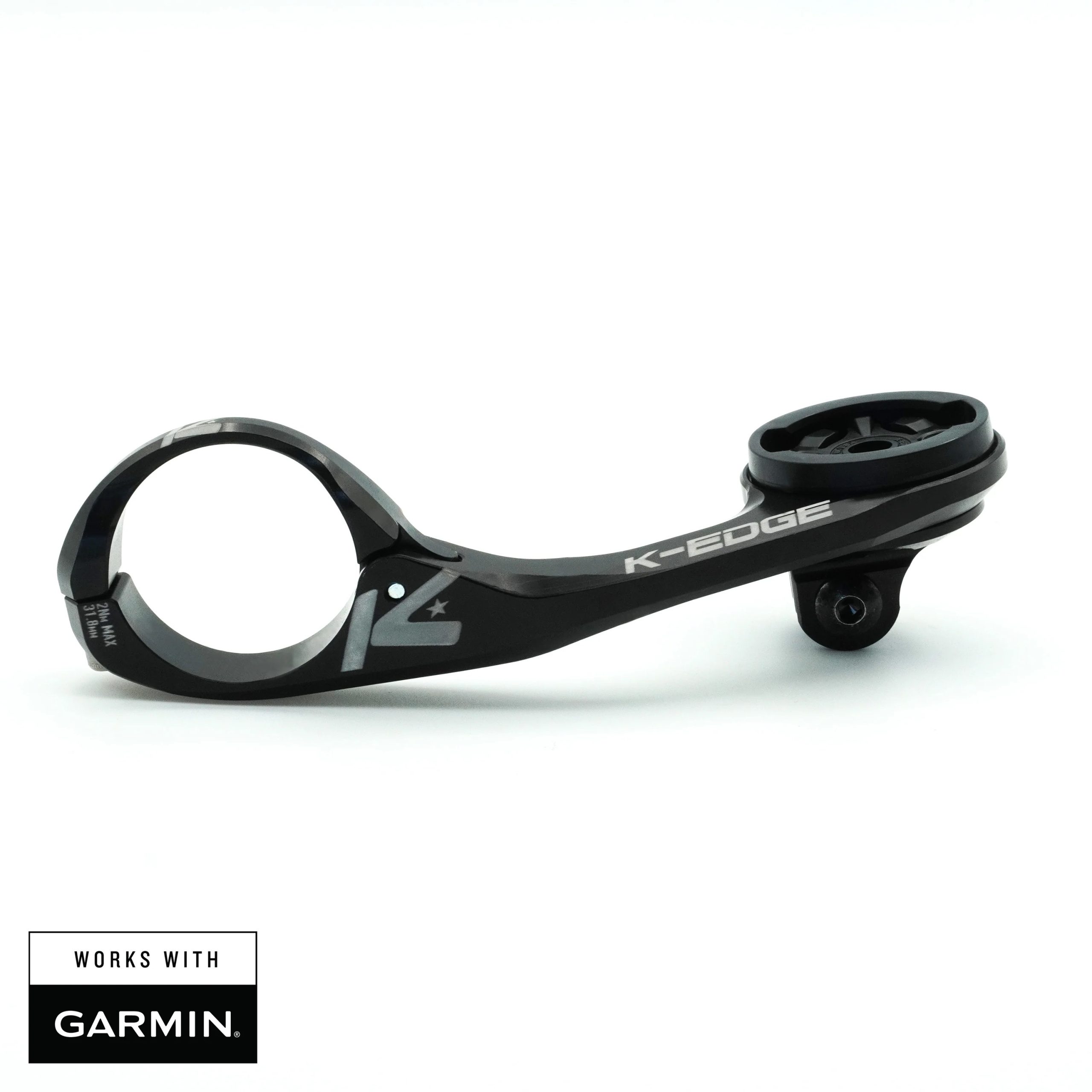 K-EDGE GARMIN MAX XL COMBO MOUNT 31.8mm BLACK