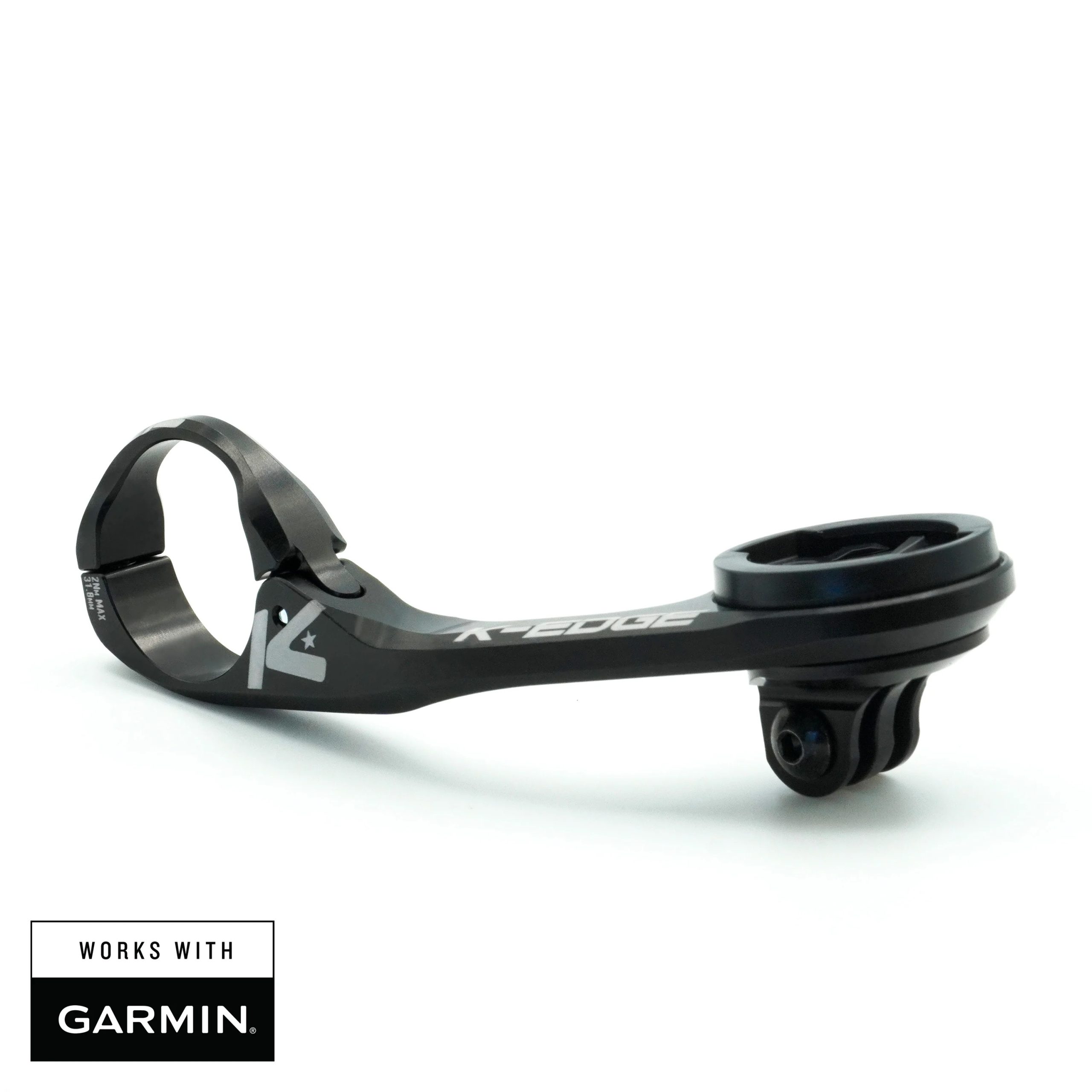 K-EDGE GARMIN MAX XL COMBO MOUNT 31.8mm BLACK