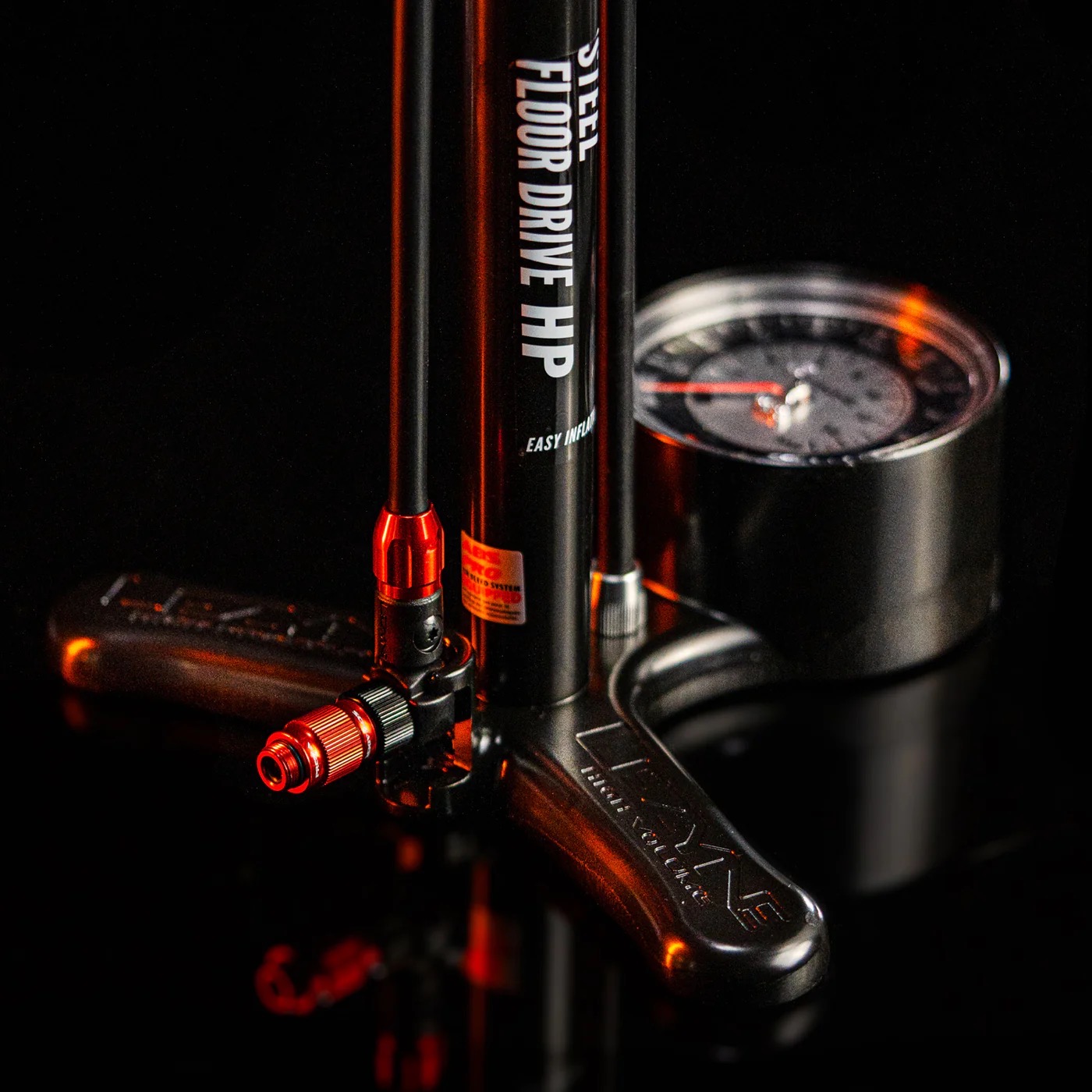 LEZYNE STEEL FLOOR DRIVE 3.5 BLACK