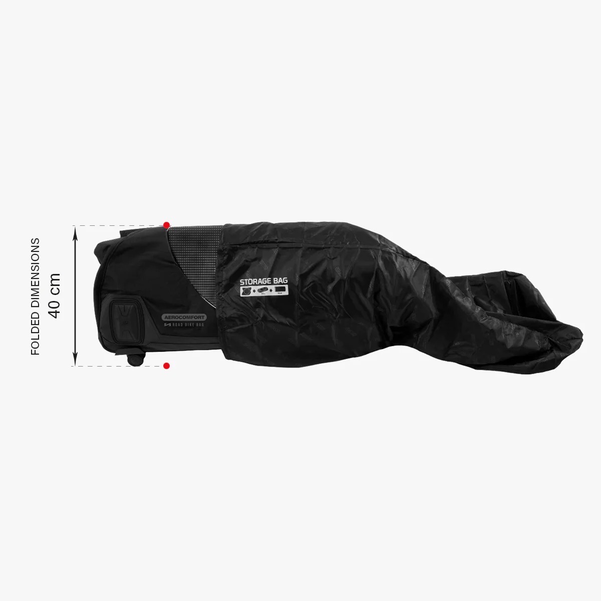 SCICON AEROCOMFORT 3.0 ROAD BIKE TRAVEL BAG / TDF