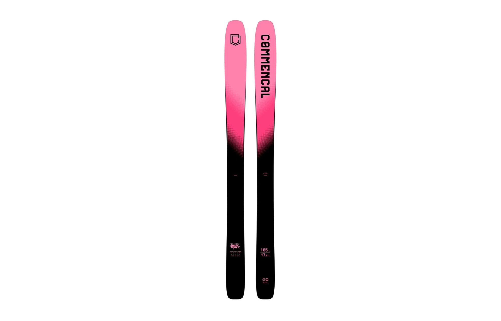 SKIS COMMENCAL META PINK